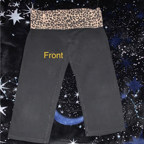 Victoria’s Secret Pink Vintage Bling Leopard Leggings - Picture 3 of 5